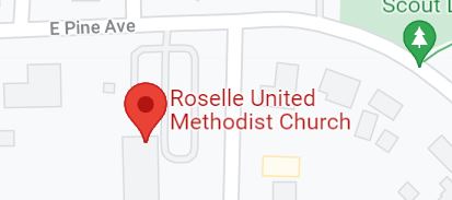 map to Roselle United Methodist Church